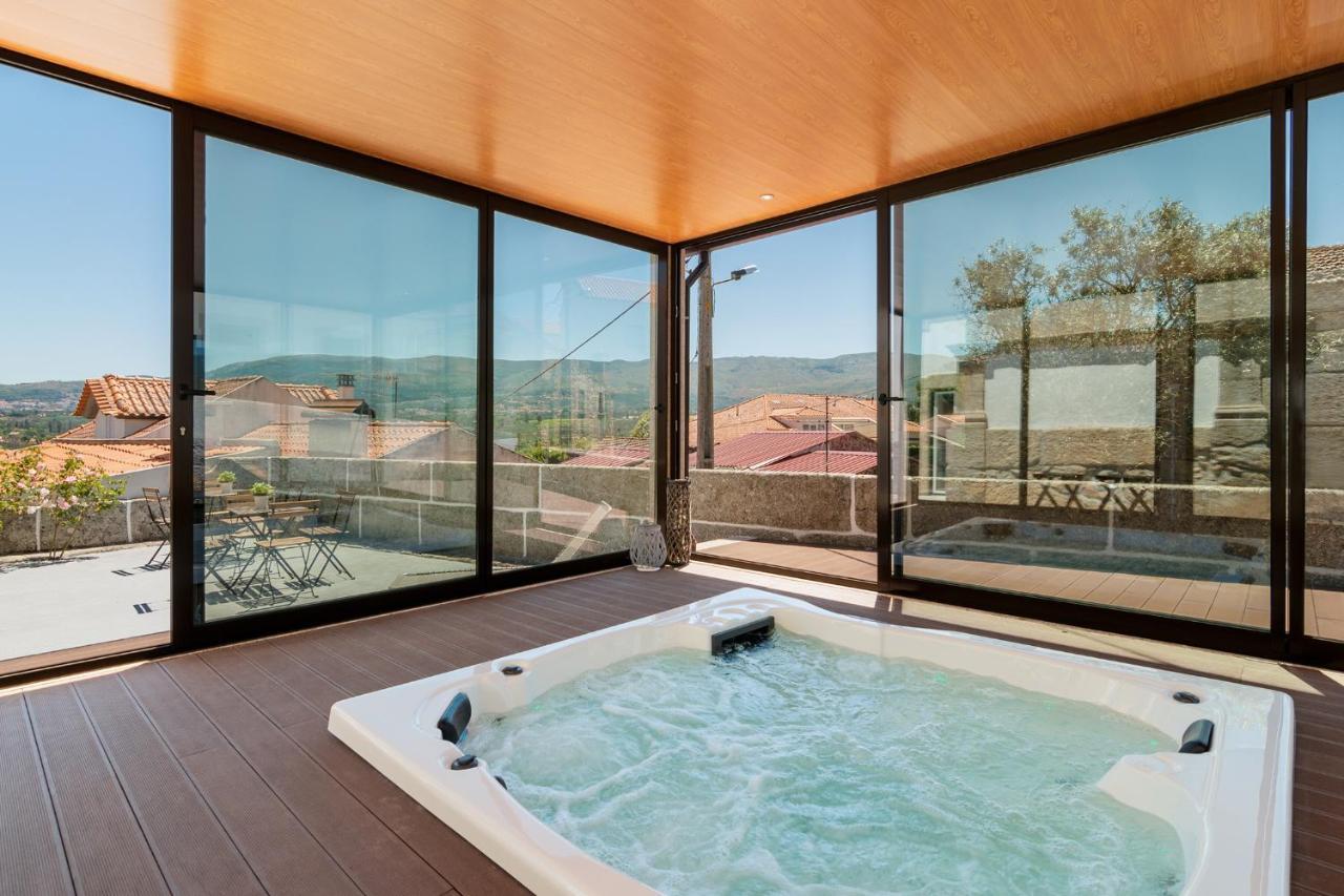 Casa De Lagarinhos Jacuzzi Spa Jogos Gym - Serra Da Estrela - Seia - Gouveia 戈韦阿 外观 照片